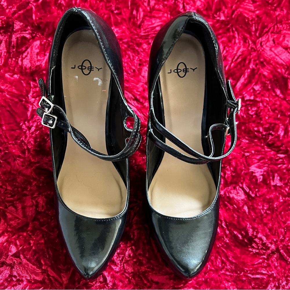 Joey Double Strap Platform Stilettos - image 8